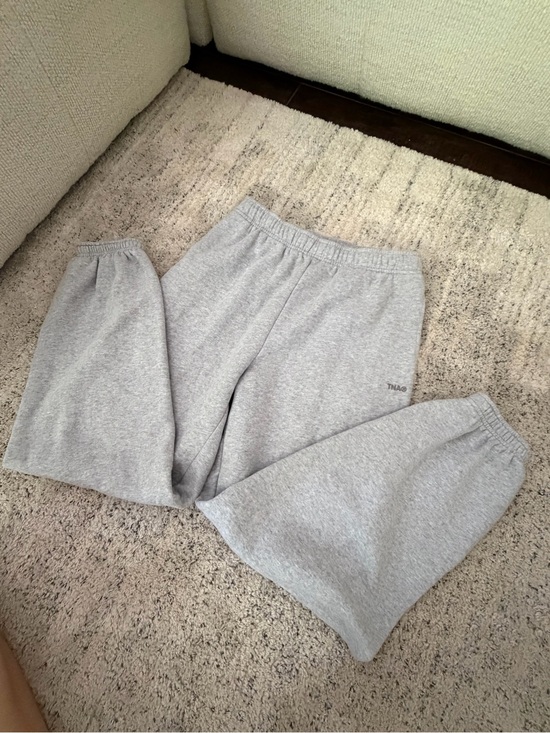 TNA Pants - TNA Light Gray Track Joggers – Cozy Elastic Waist Sweatpants
